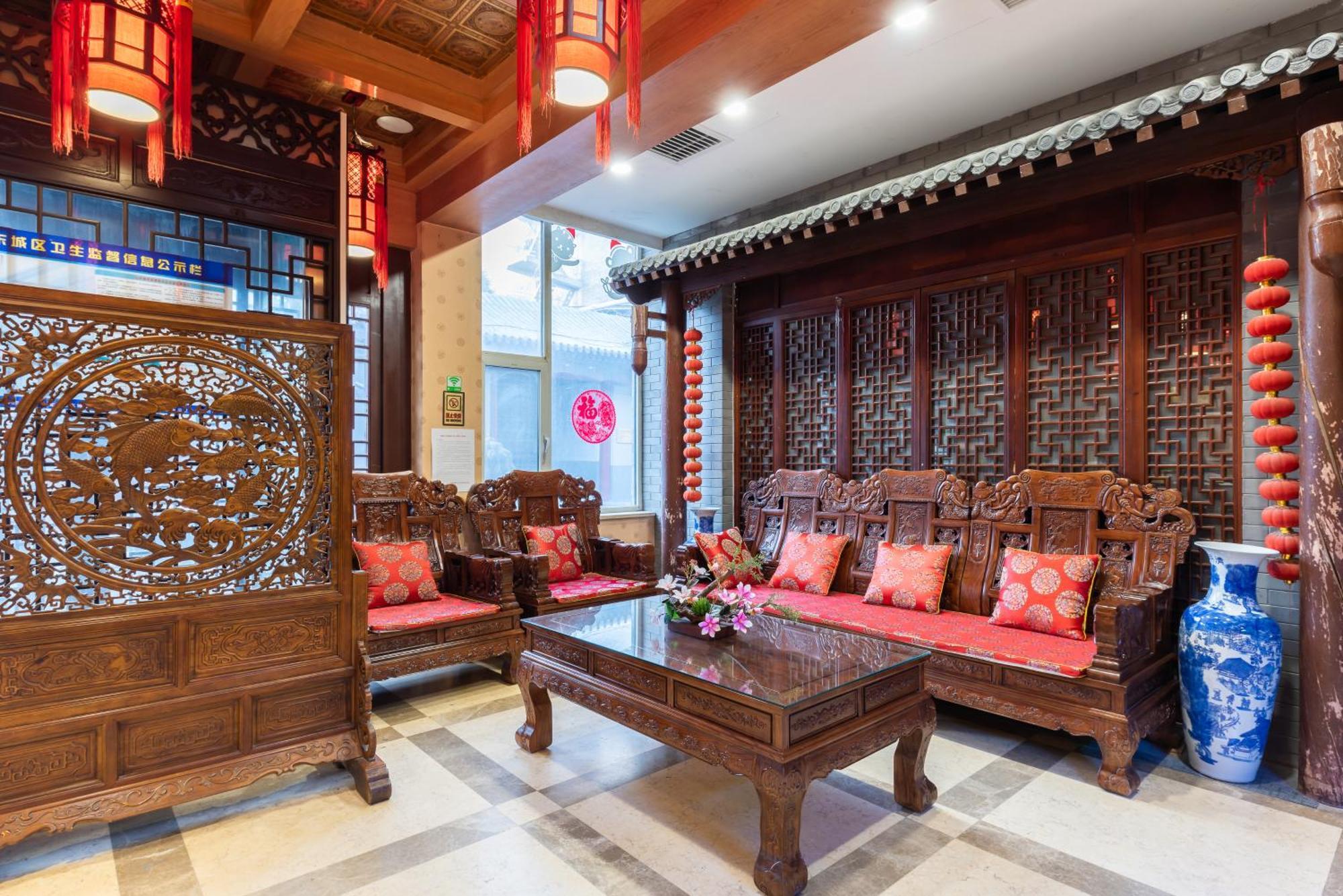 Chinese Culture Boutique Hotel-Tangfu,Traditional Chinese Theme,Heart Of Beijing,Near Forbidden City,Tiananmen Square,Hutongs,Metro Access,Free Coffee,Tea,Laundry Exterior photo