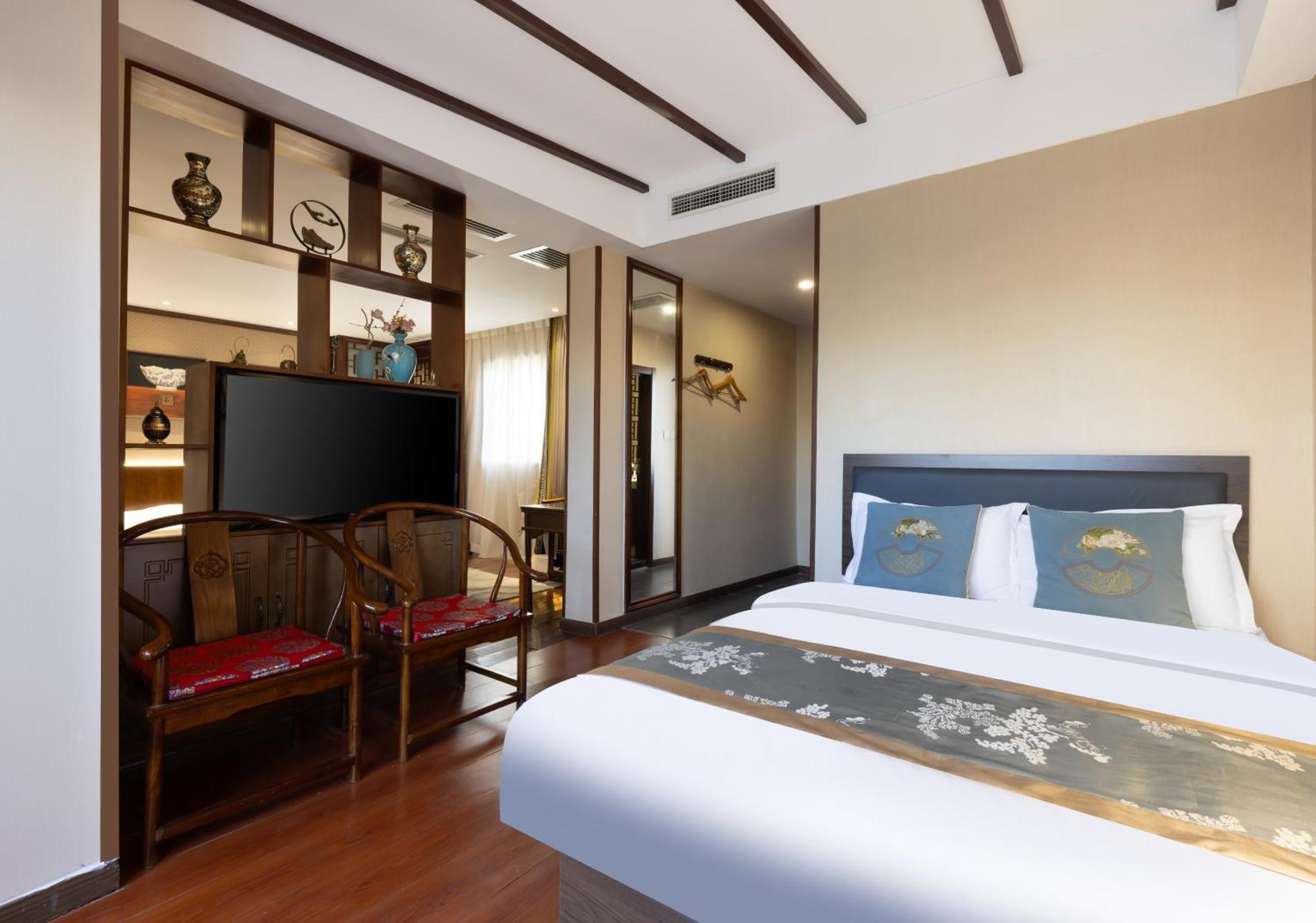 Chinese Culture Boutique Hotel-Tangfu,Traditional Chinese Theme,Heart Of Beijing,Near Forbidden City,Tiananmen Square,Hutongs,Metro Access,Free Coffee,Tea,Laundry Room photo