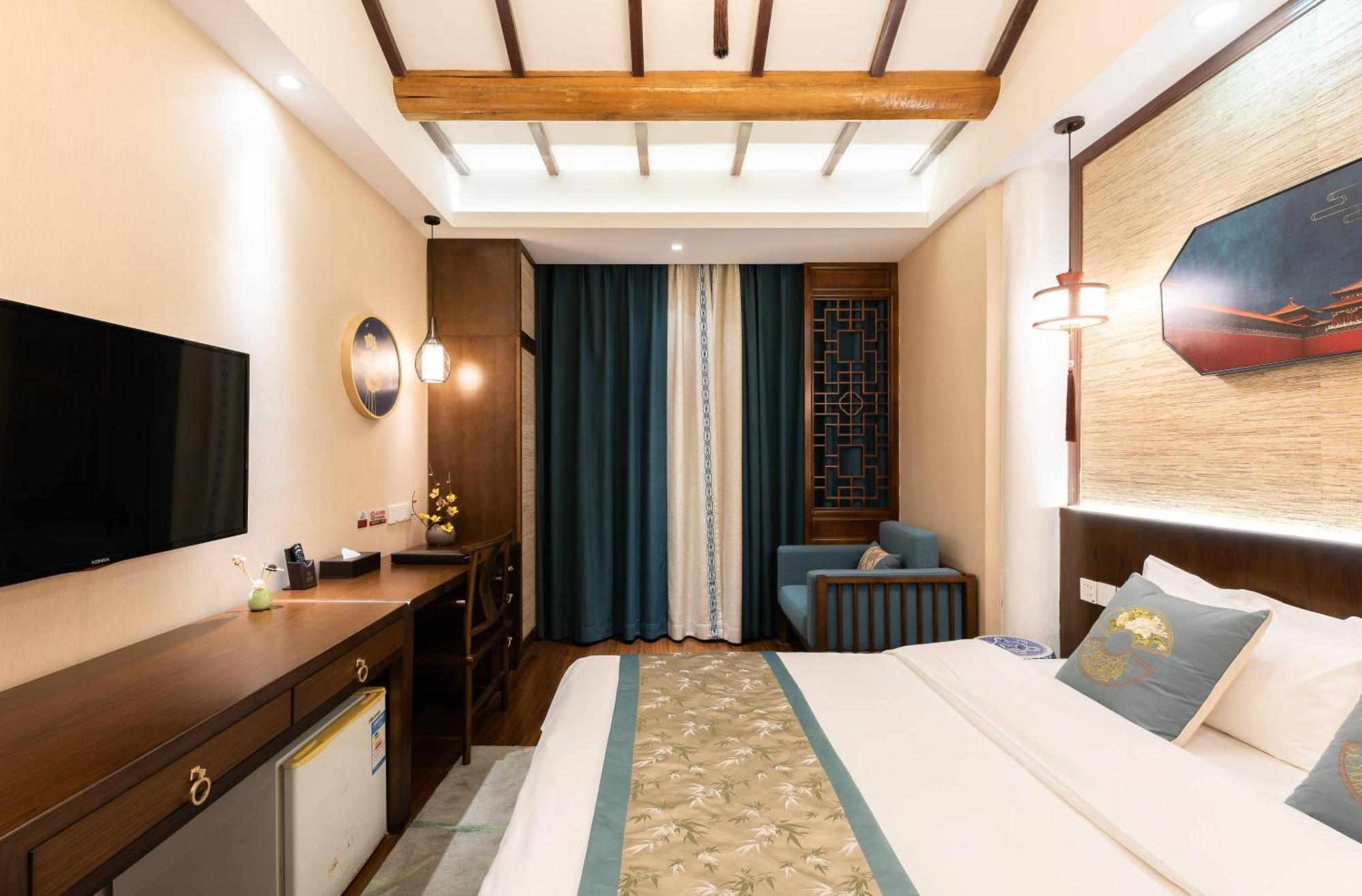 Chinese Culture Boutique Hotel-Tangfu,Traditional Chinese Theme,Heart Of Beijing,Near Forbidden City,Tiananmen Square,Hutongs,Metro Access,Free Coffee,Tea,Laundry Room photo